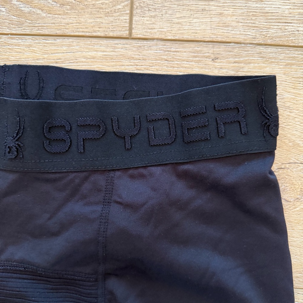Spyder Active Proweb Black Stretch Baselayer Pant… - image 3